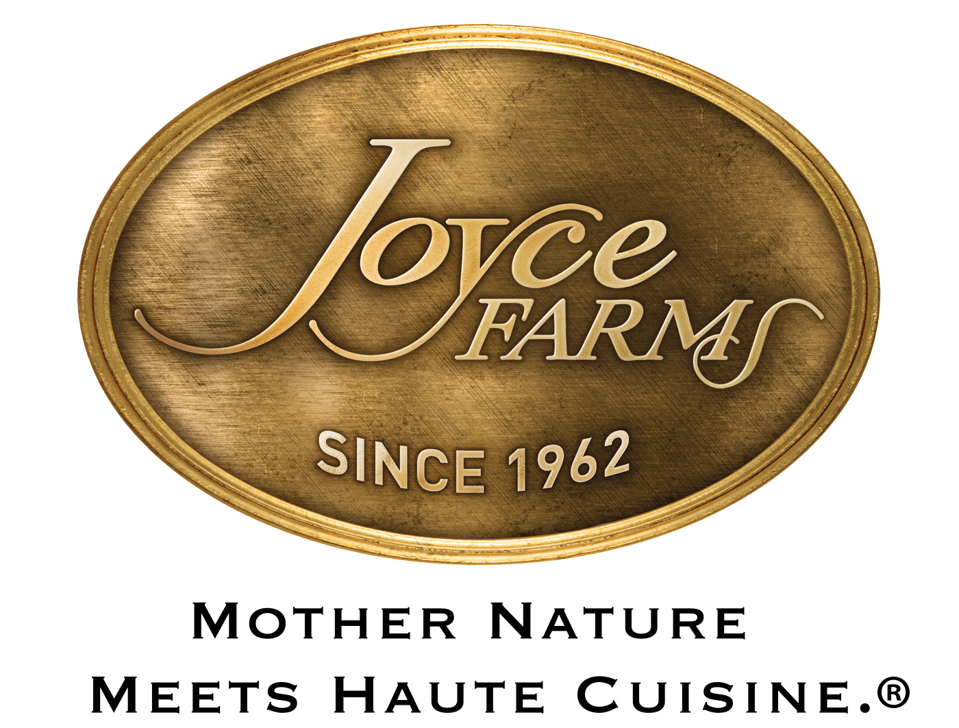 Joyce Farms Logo & Tag (Black 2 Lines)