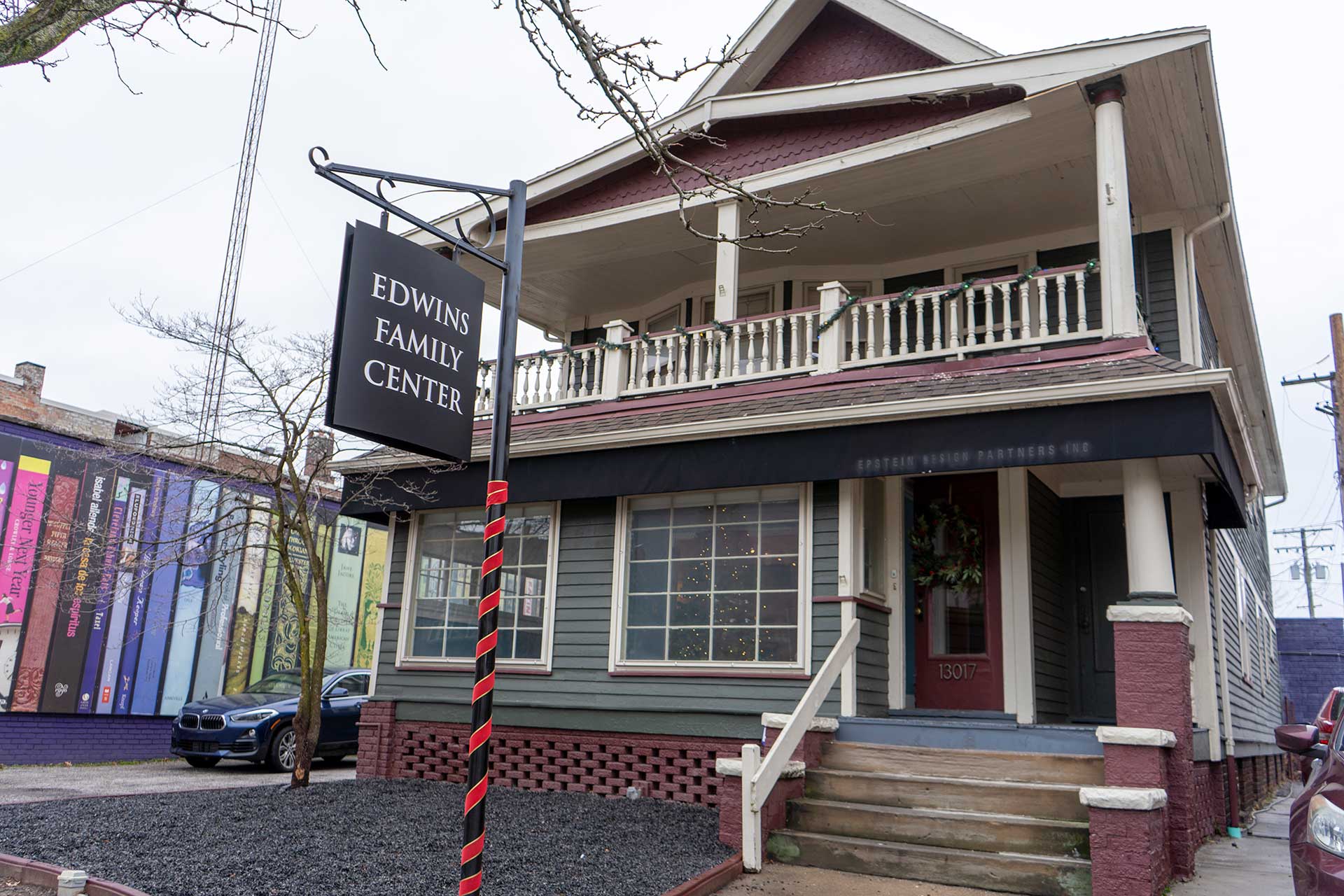 Exterior of the EDWINS Family Center in Cleveland