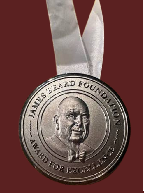 2025 James Beard Foundation Impact Award medal