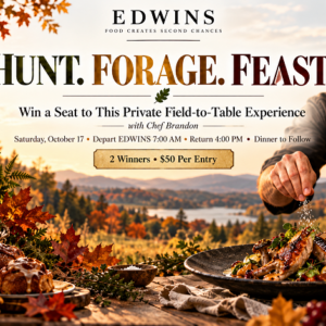 Hunt. Forage. Feast. — Raffle