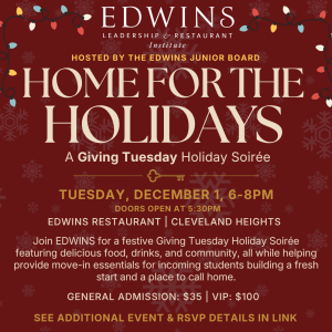 Home for the Holidays | Giving Tuesday at EDWINS