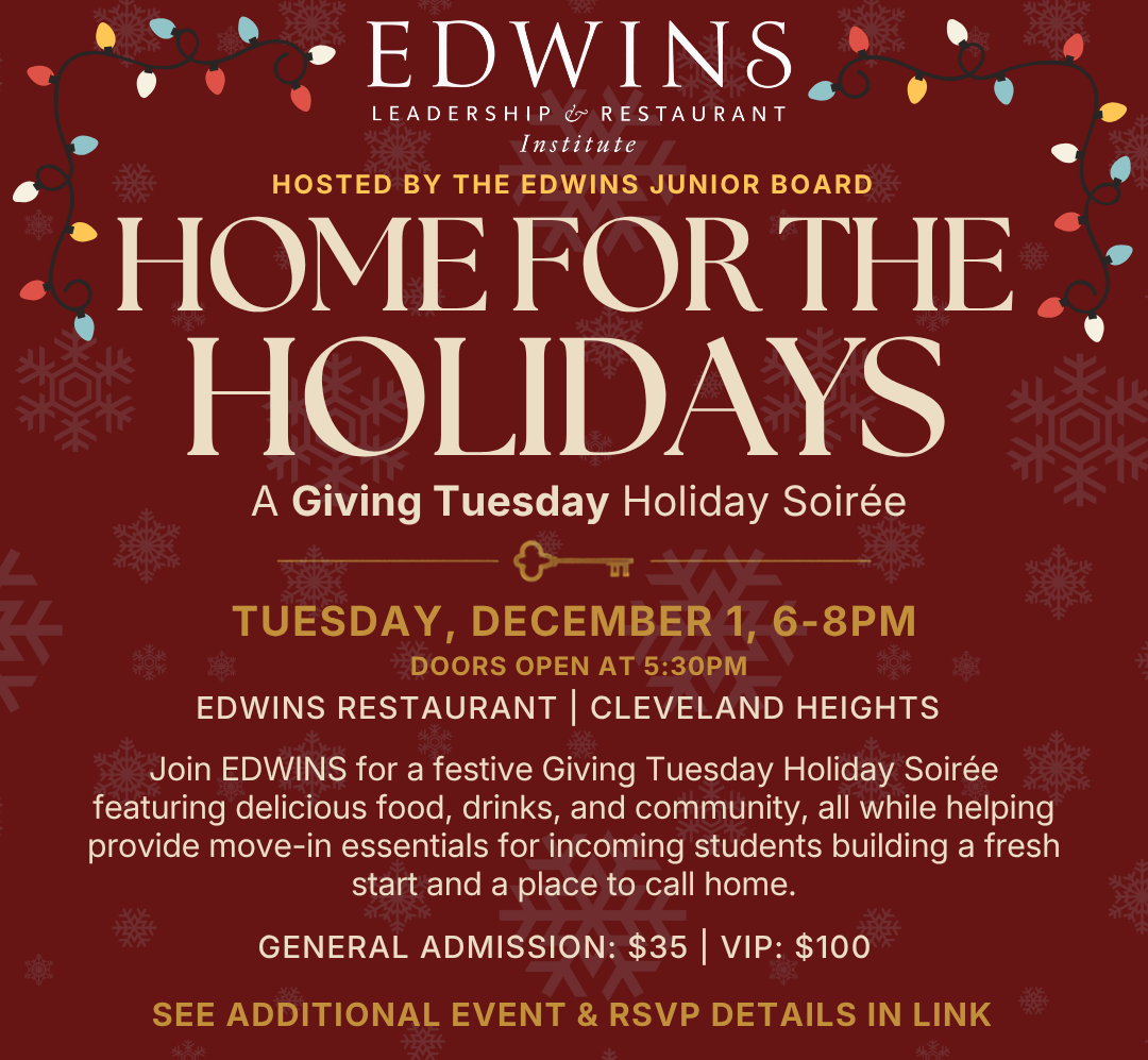 Home for the Holidays | Giving Tuesday at EDWINS